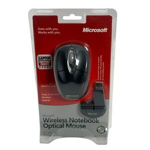 Microsoft Wireless‎ Notebook Optical Mouse Model 1023 For Notebook